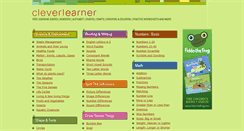 Desktop Screenshot of cleverlearner.com